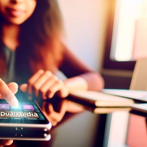Découvrez l'application dualmedia pour optimiser votre temps