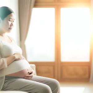 Pourquoi un ventre-gonflé-grossesse à 1 mois ?