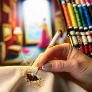 Réparation trou cigarette : des astuces surprenantes !